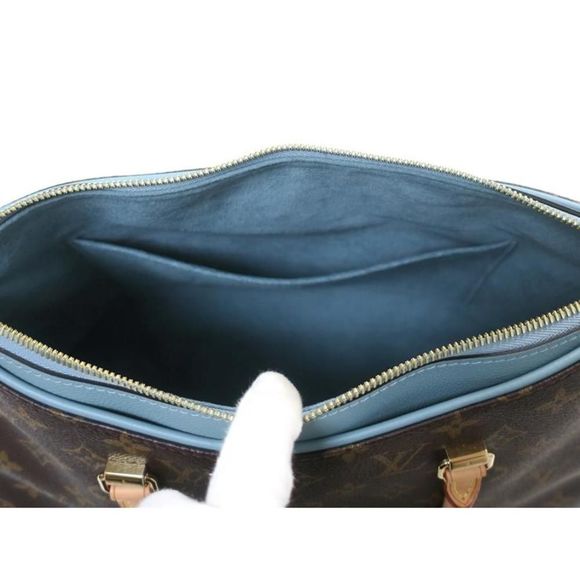 Louis Vuitton Pallas Monogram Shoulder Bag Blue Ciel - Picture 7 of 16